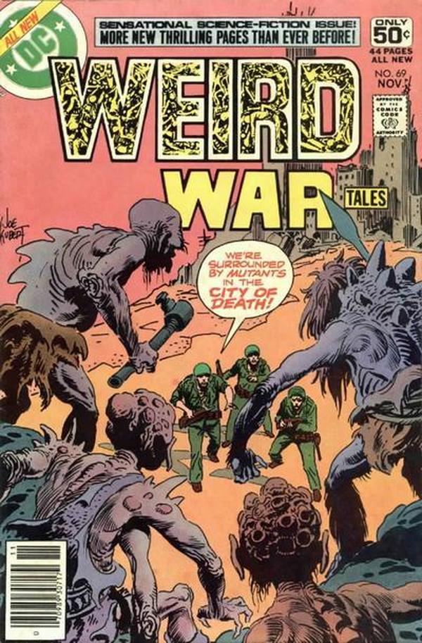 Weird War Tales #69 cover