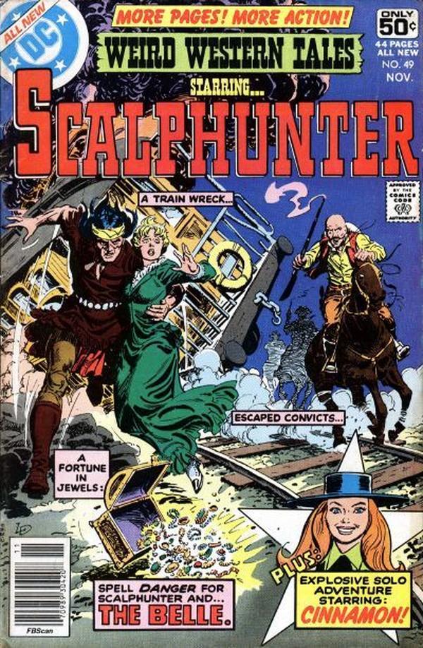 Weird Western Tales #49 cover