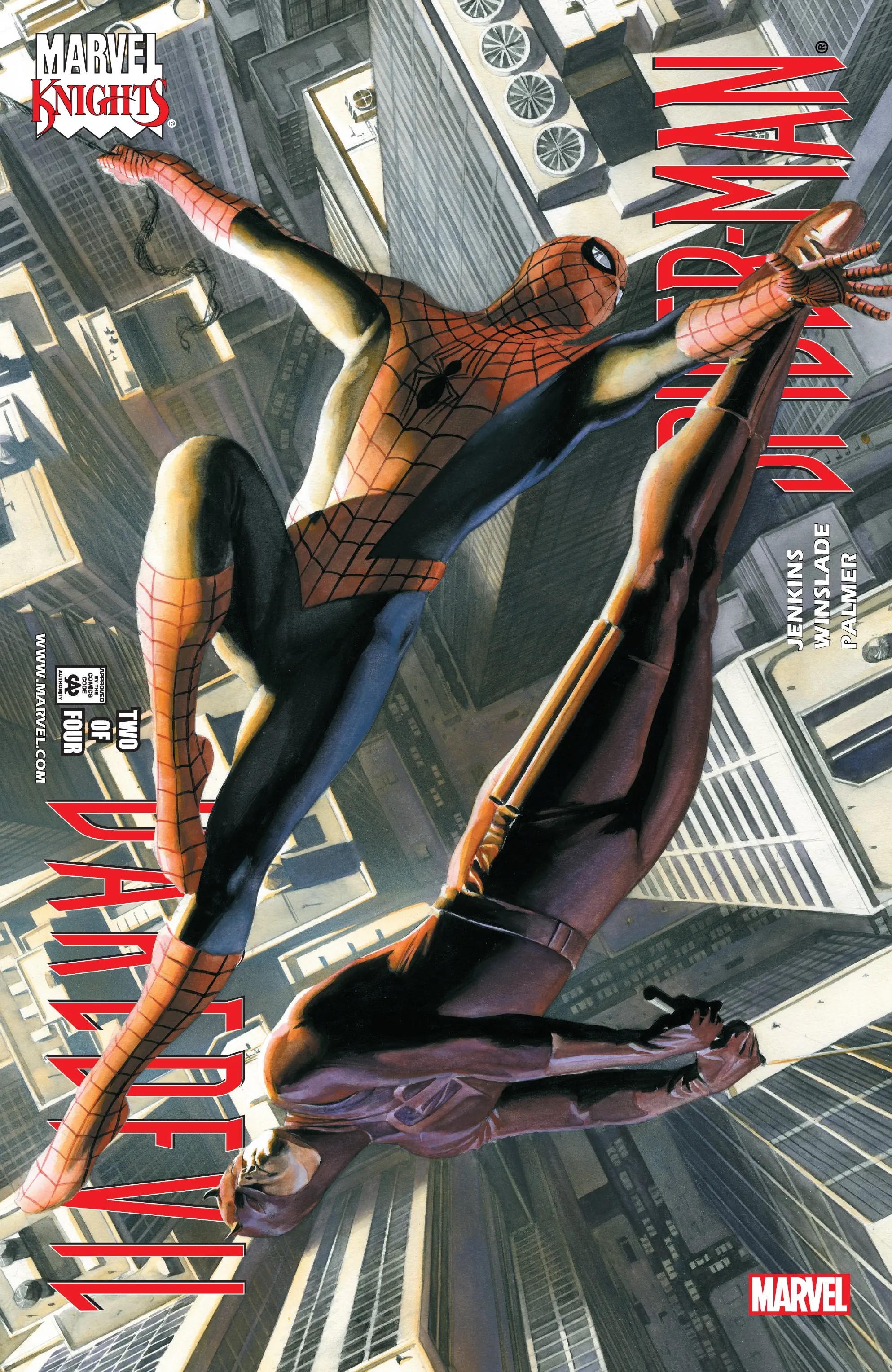 Daredevil / Spider-Man #2 cover