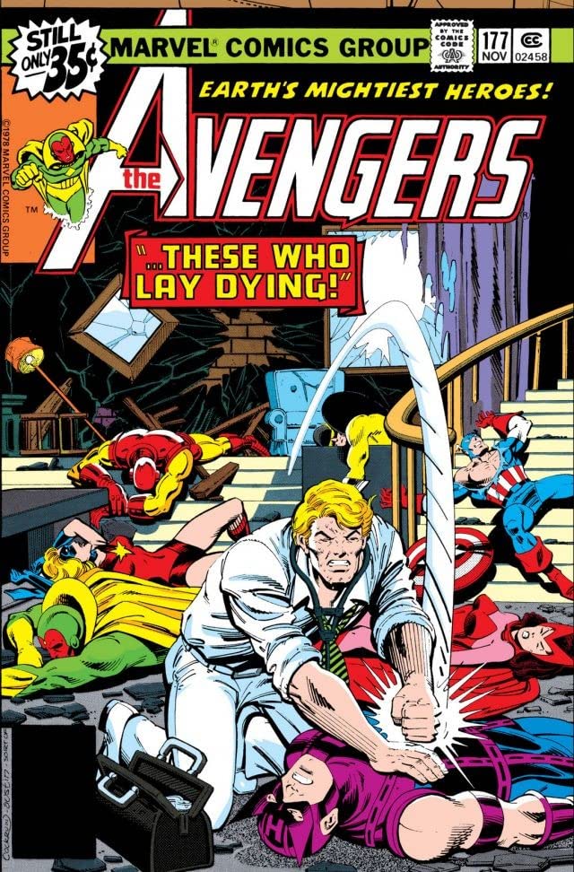 The Avengers #177 cover
