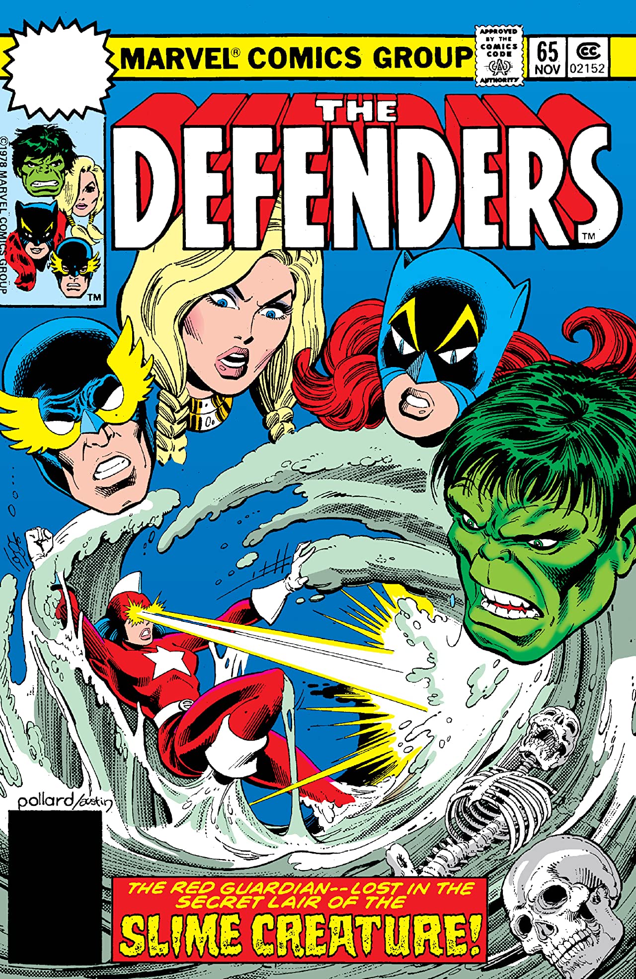 The Defenders #65 cover