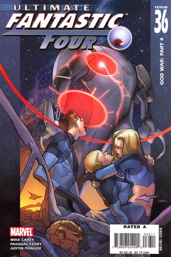 Ultimate Fantastic Four #36 cover