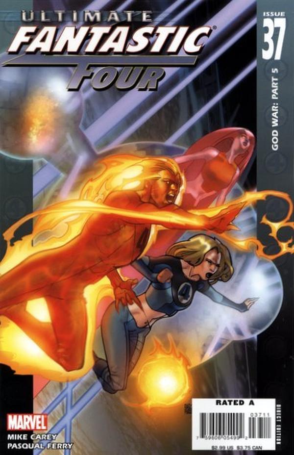 Ultimate Fantastic Four #37 cover