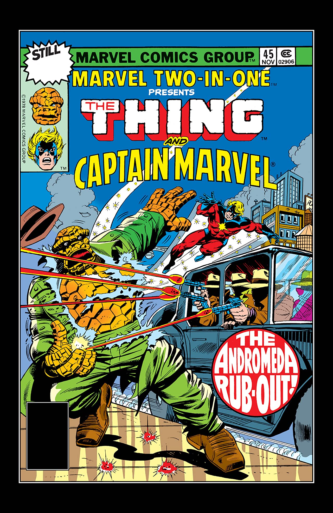 Marvel Two-in-One #45 cover