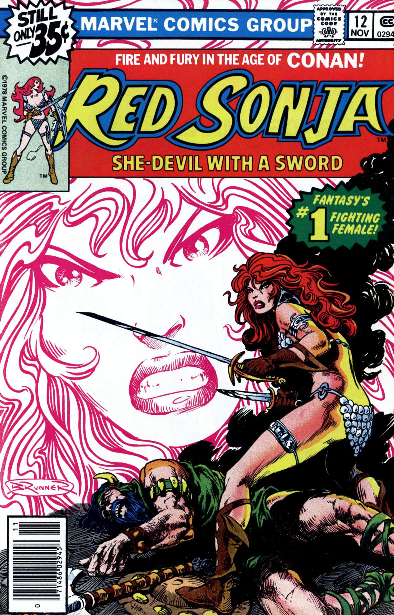 Red Sonja #12 cover