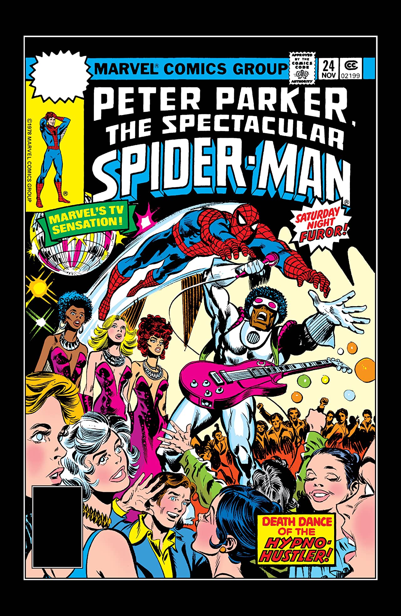 The Spectacular Spider-Man #24 cover