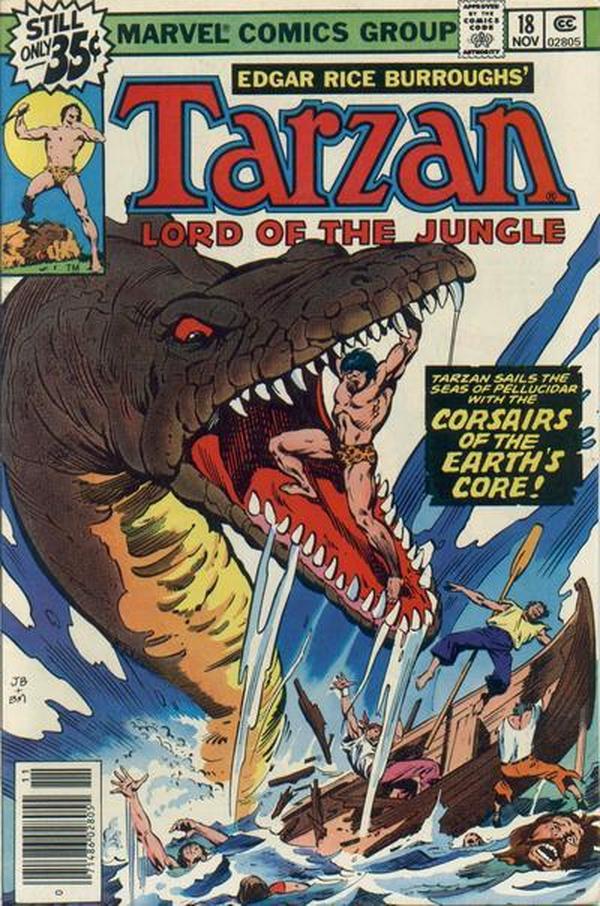 Tarzan #18 cover