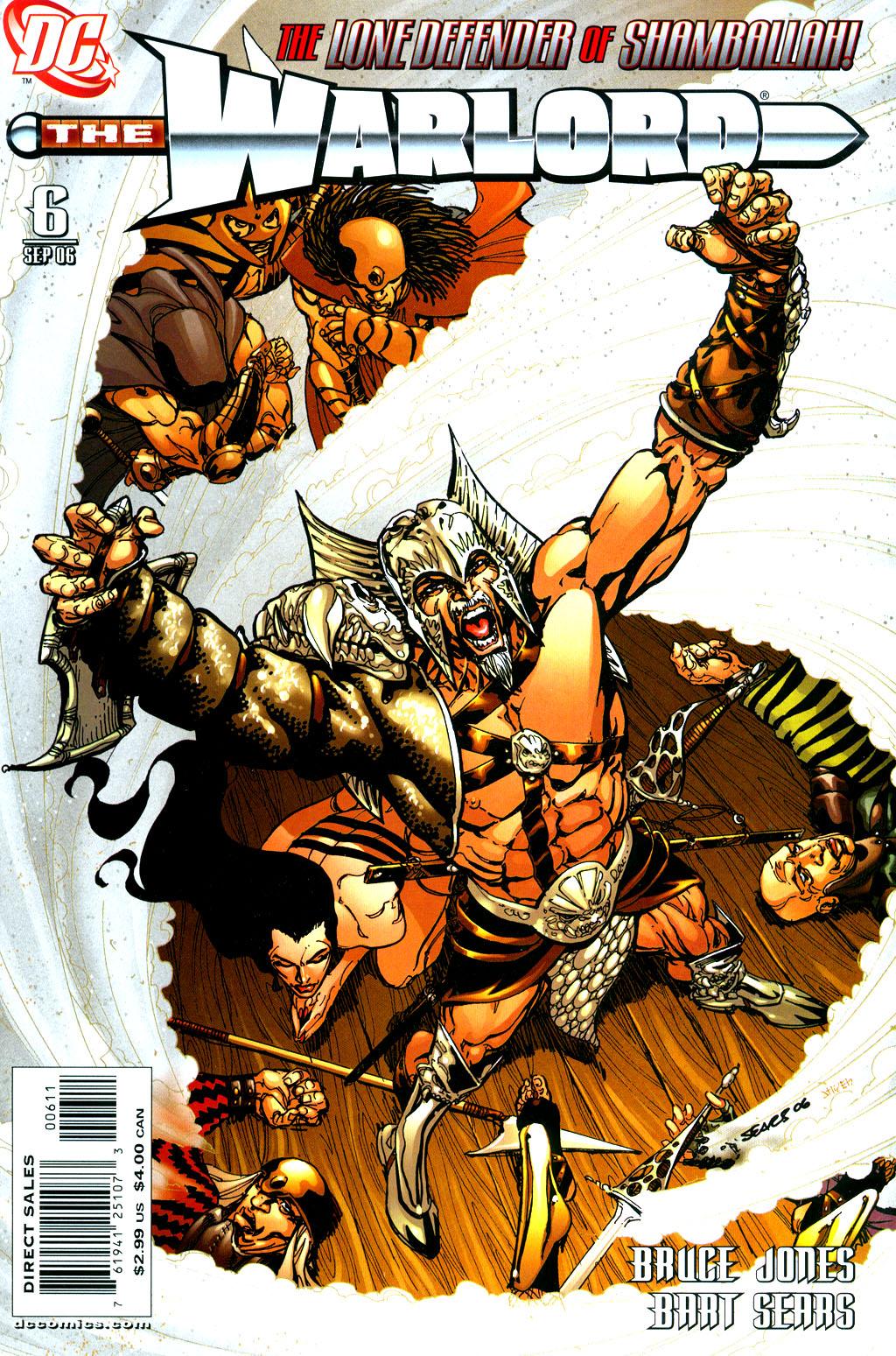 Warlord #6 cover