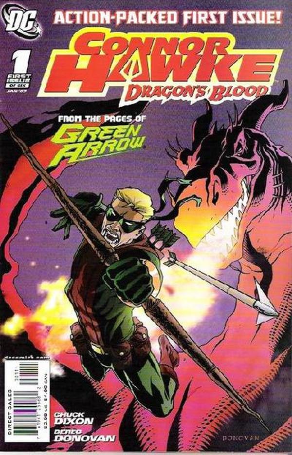 Connor Hawke: Dragon's Blood #1 cover