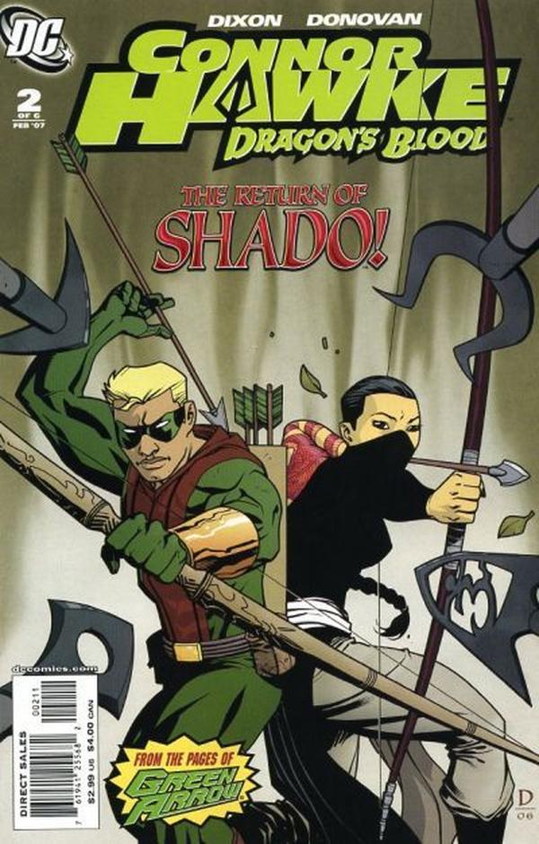 Connor Hawke: Dragon's Blood #2 cover