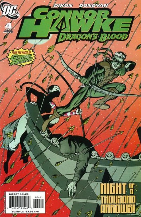 Connor Hawke: Dragon's Blood #4 cover
