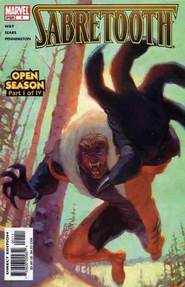Sabretooth #1 cover