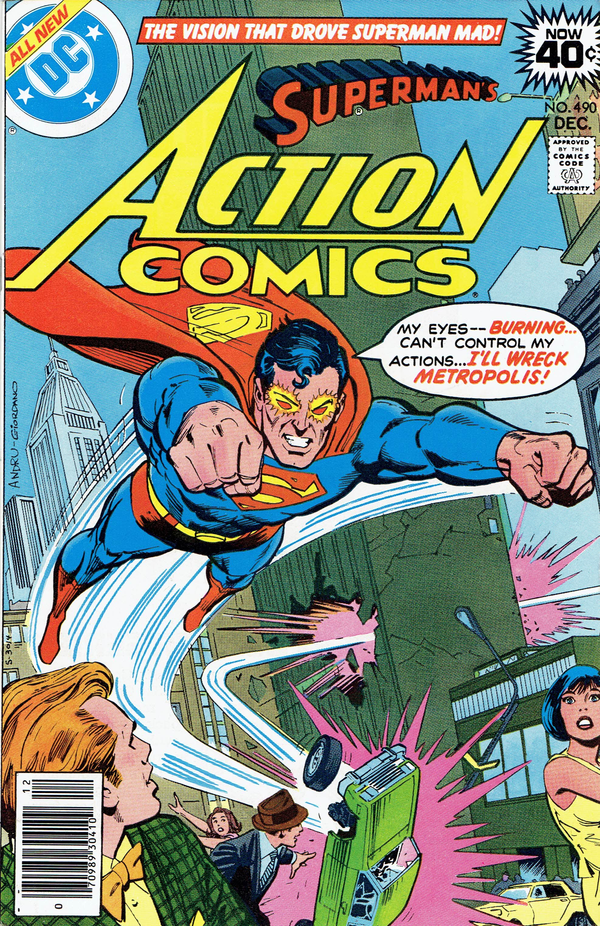 Action Comics #490 cover