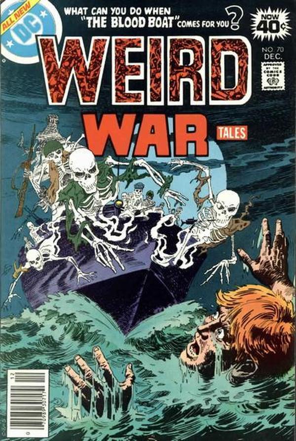 Weird War Tales #70 cover