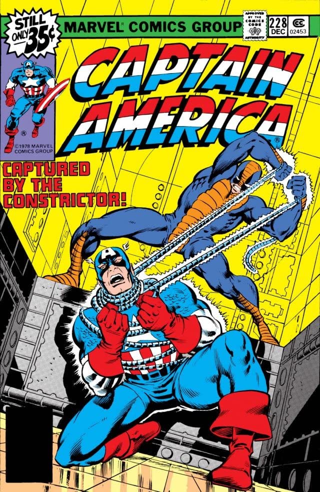 Captain America #228 cover
