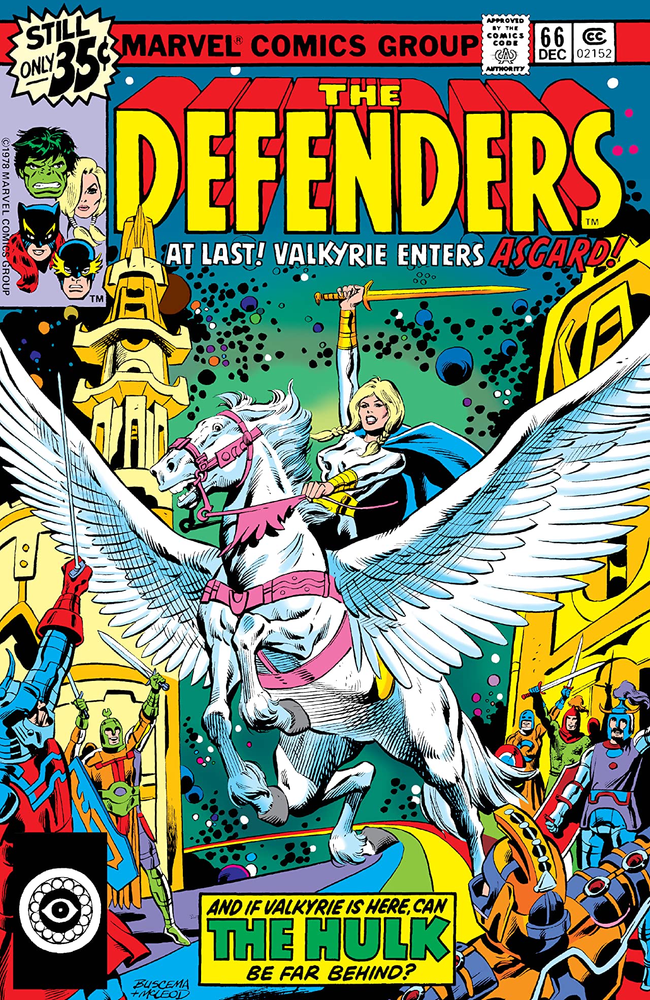 The Defenders #66 cover
