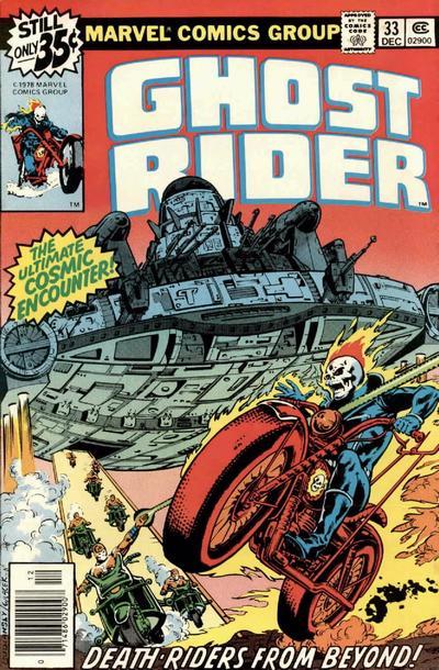 Ghost Rider #33 cover