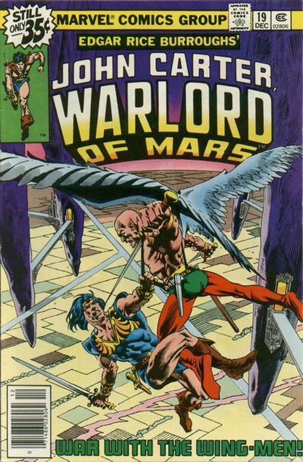 John Carter, Warlord of Mars #19 cover