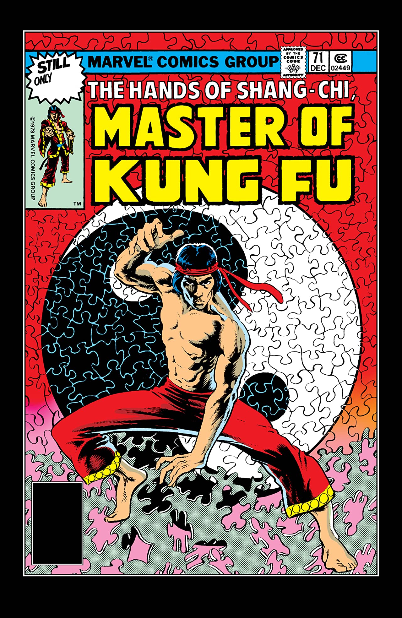 Master of Kung Fu #71 cover