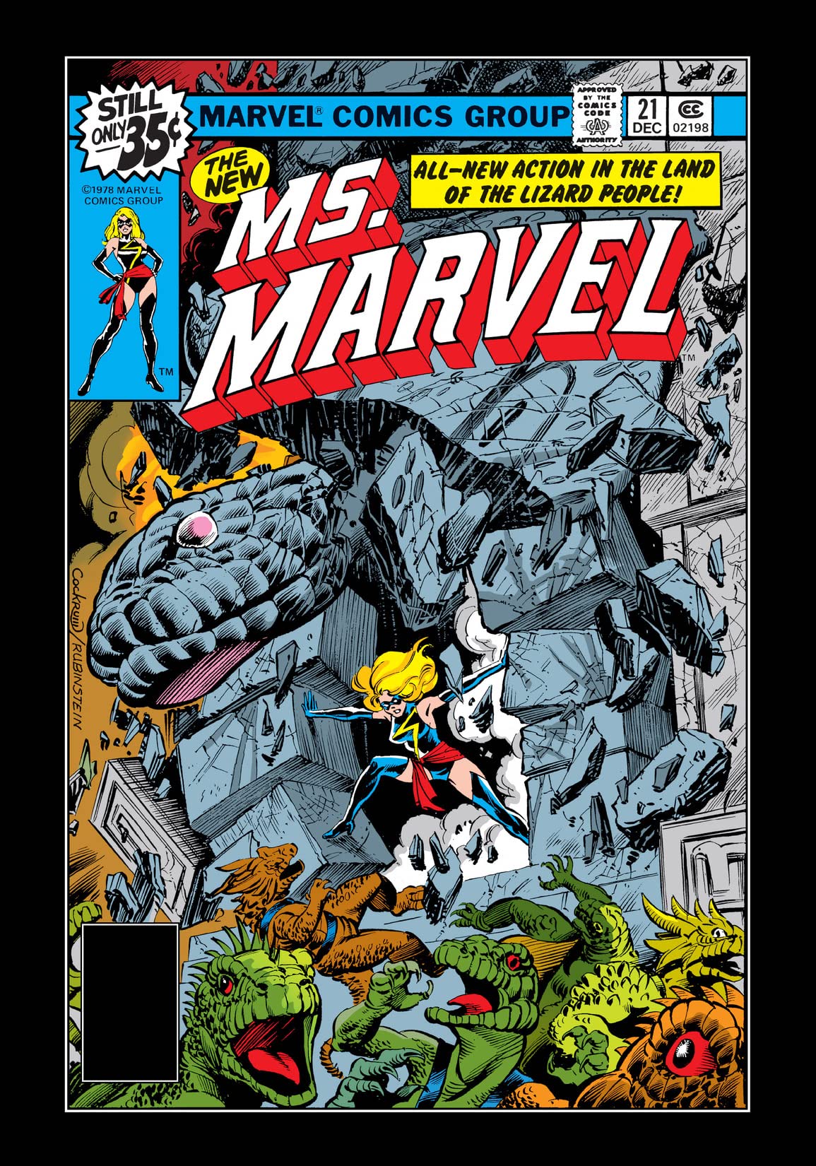 Ms. Marvel #21 cover