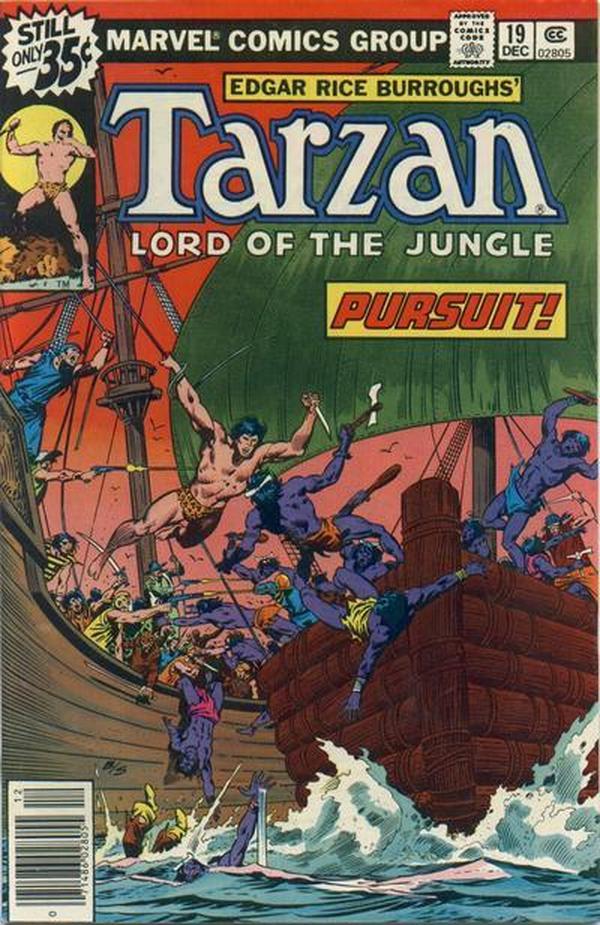 Tarzan #19 cover