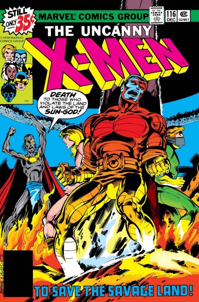 The X-Men #116 cover