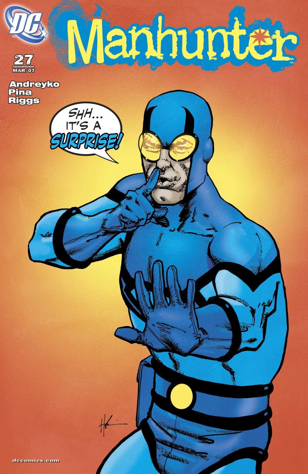 Manhunter #27 cover