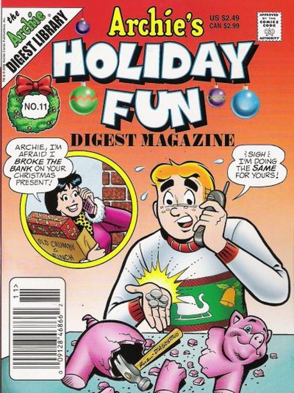 Archie's Holiday Fun Digest #11 cover
