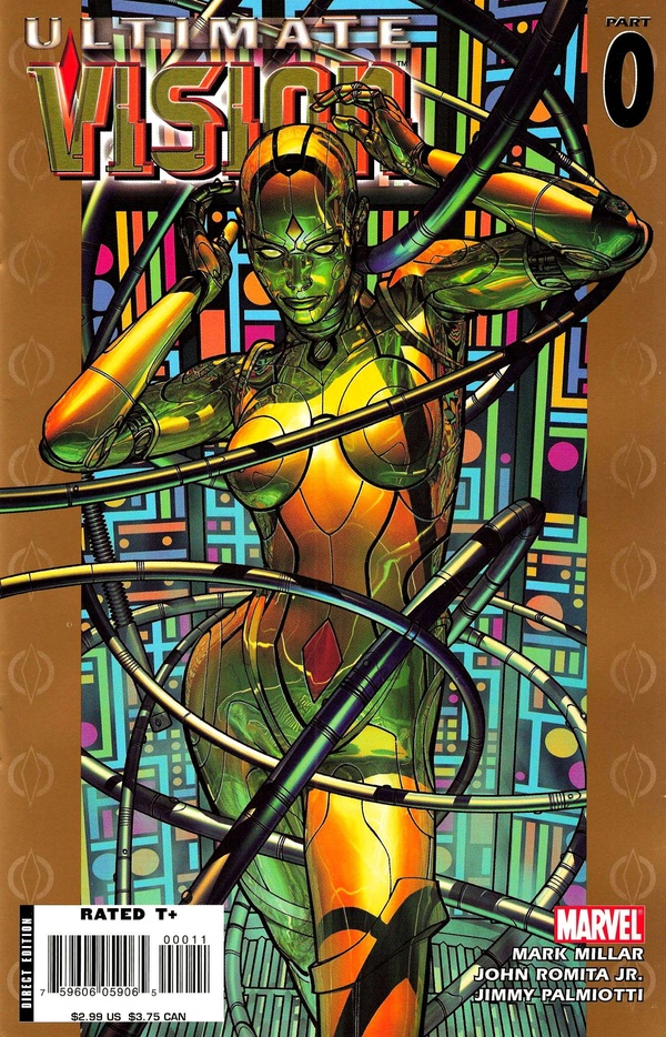 Ultimate Vision #0 cover