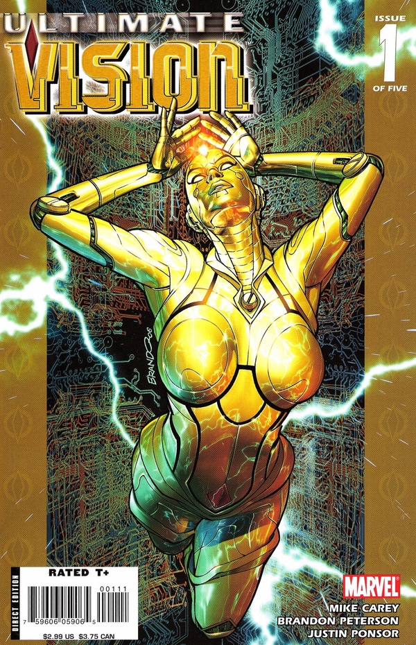 Ultimate Vision #1 cover