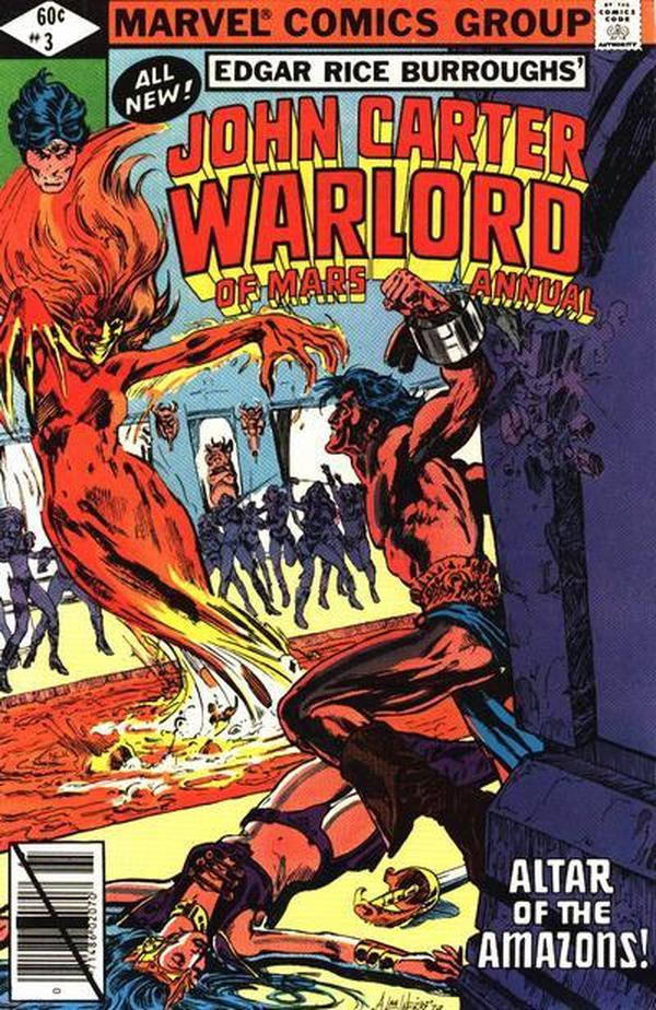 John Carter Warlord of Mars Annual #3 cover
