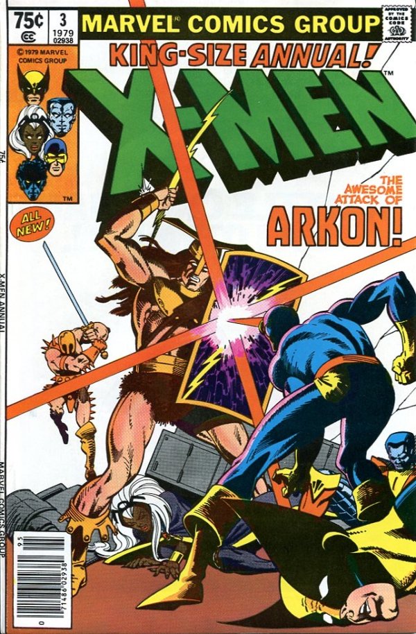 X-Men Annual #3 cover