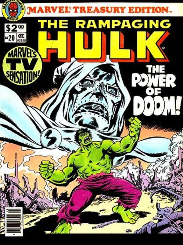 Marvel Treasury Edition #20 cover