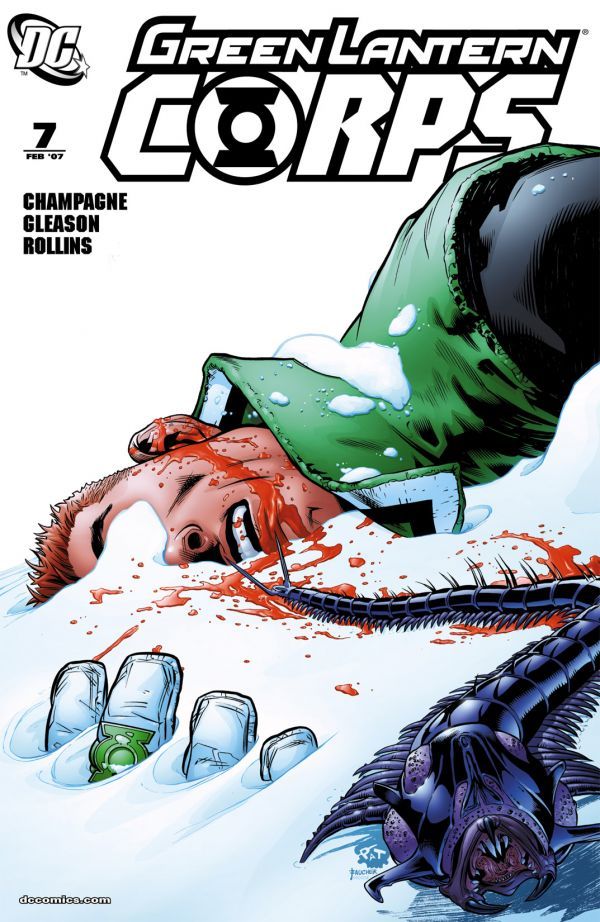 Green Lantern Corps #7 cover