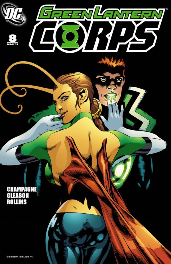 Green Lantern Corps #8 cover