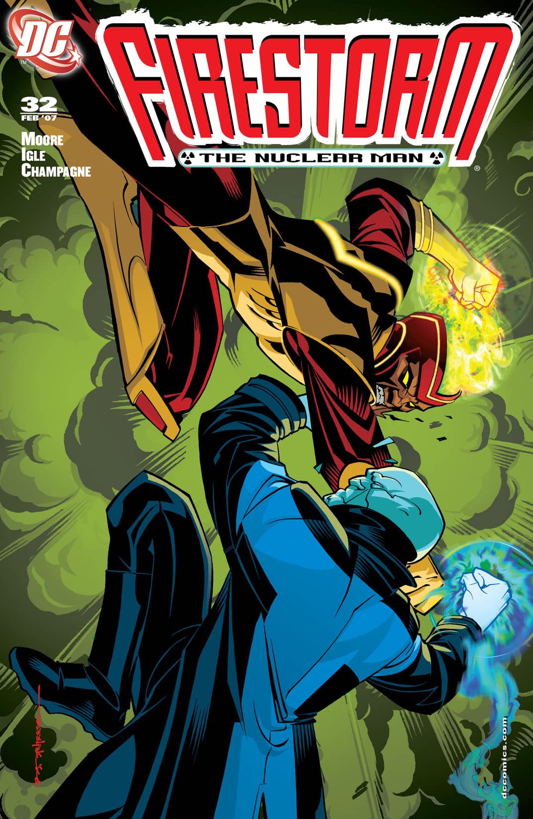 Firestorm: The Nuclear Man #32 cover