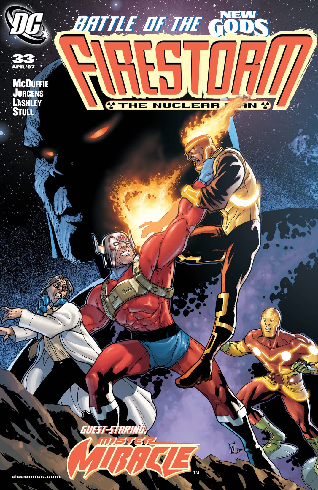Firestorm: The Nuclear Man #33 cover