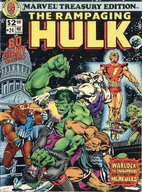 Marvel Treasury Edition #24 cover