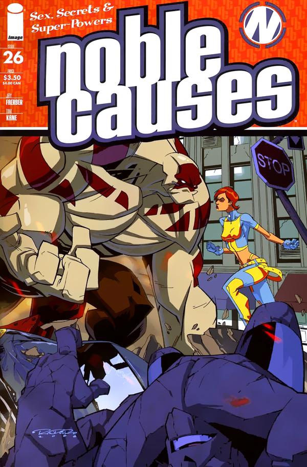 Noble Causes #26 cover