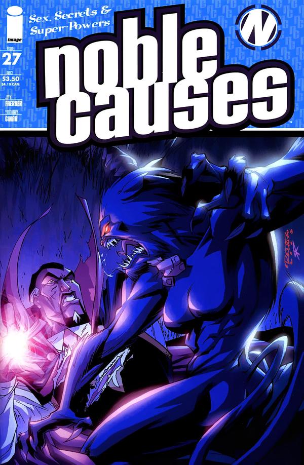 Noble Causes #27 cover