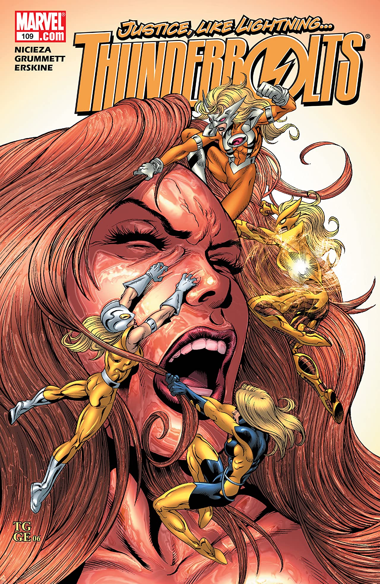 Thunderbolts #109 cover