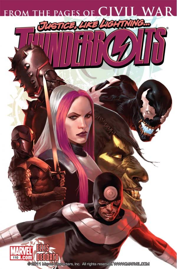 Thunderbolts #110 cover