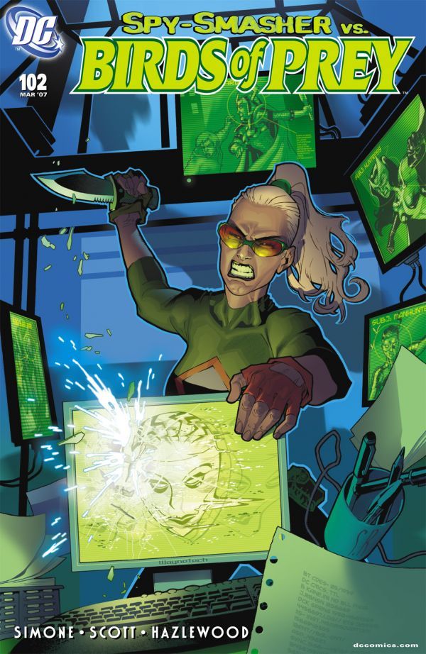 Birds of Prey #102 cover