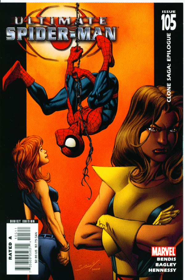 Ultimate Spider-Man #105 cover