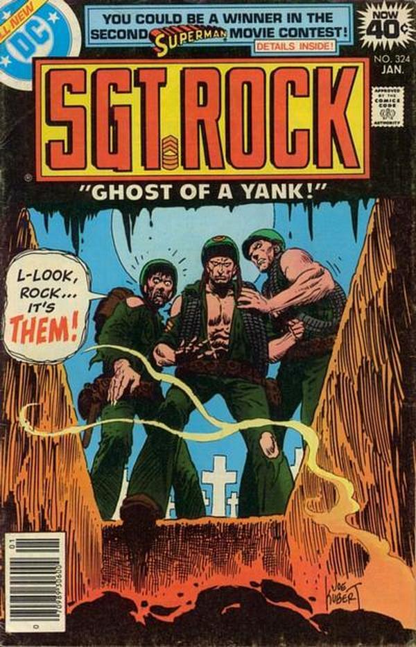 Sgt. Rock #324 cover
