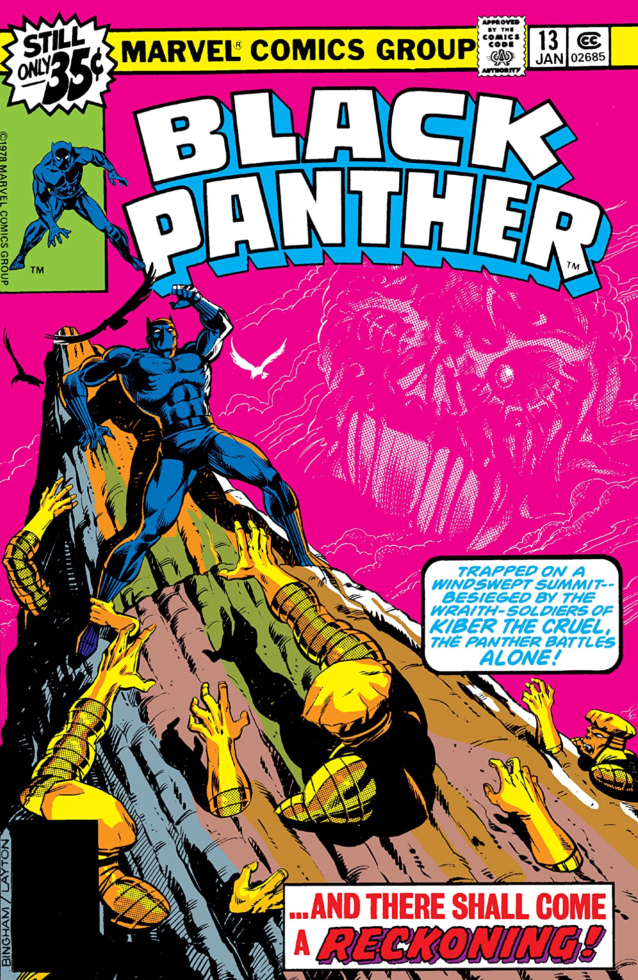 Black Panther #13 cover