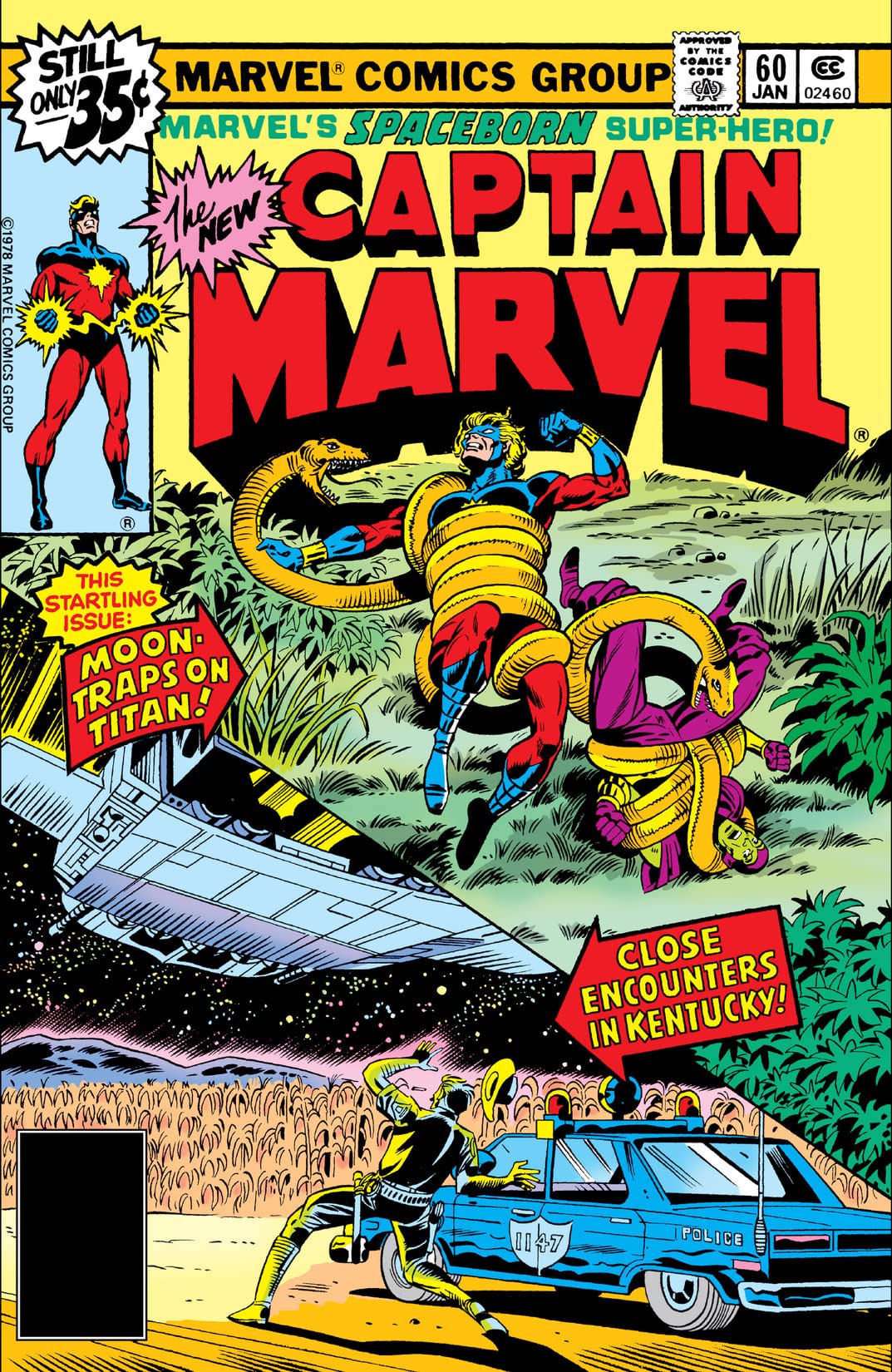 Captain Marvel #60 cover