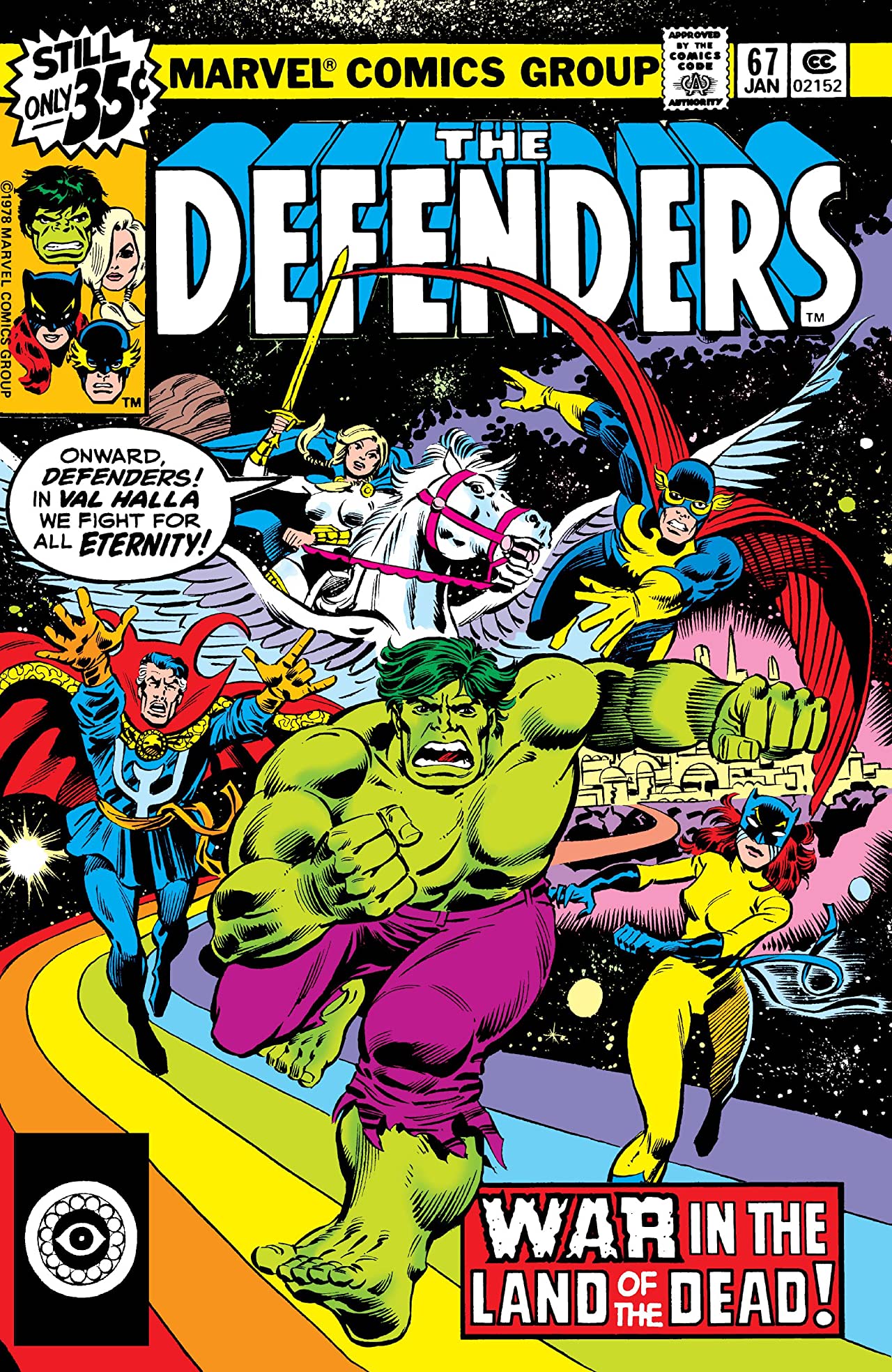 The Defenders #67 cover