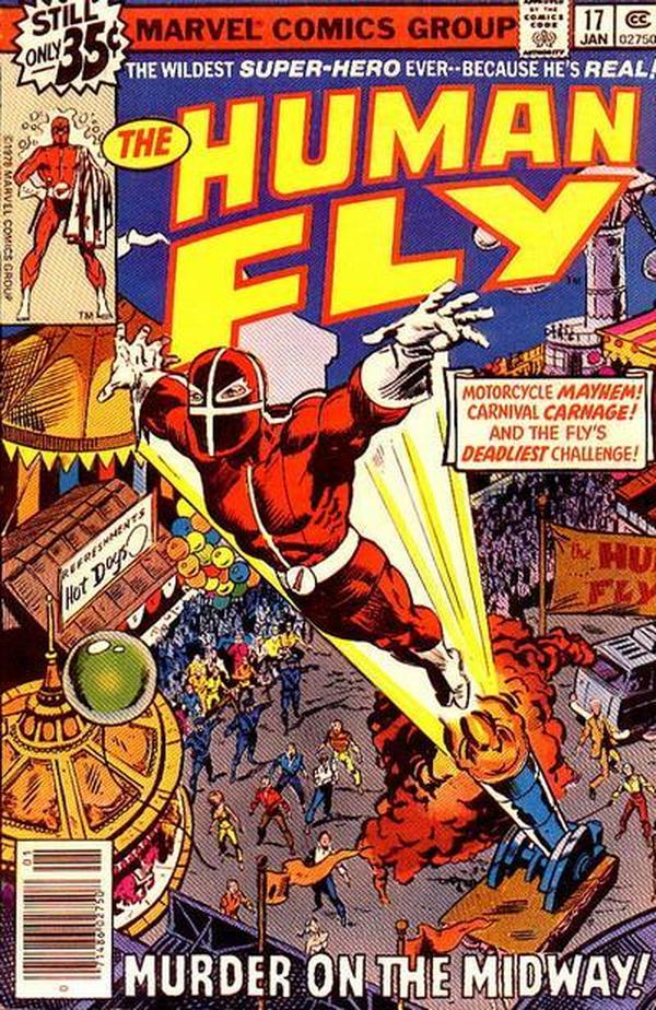 The Human Fly #17 cover