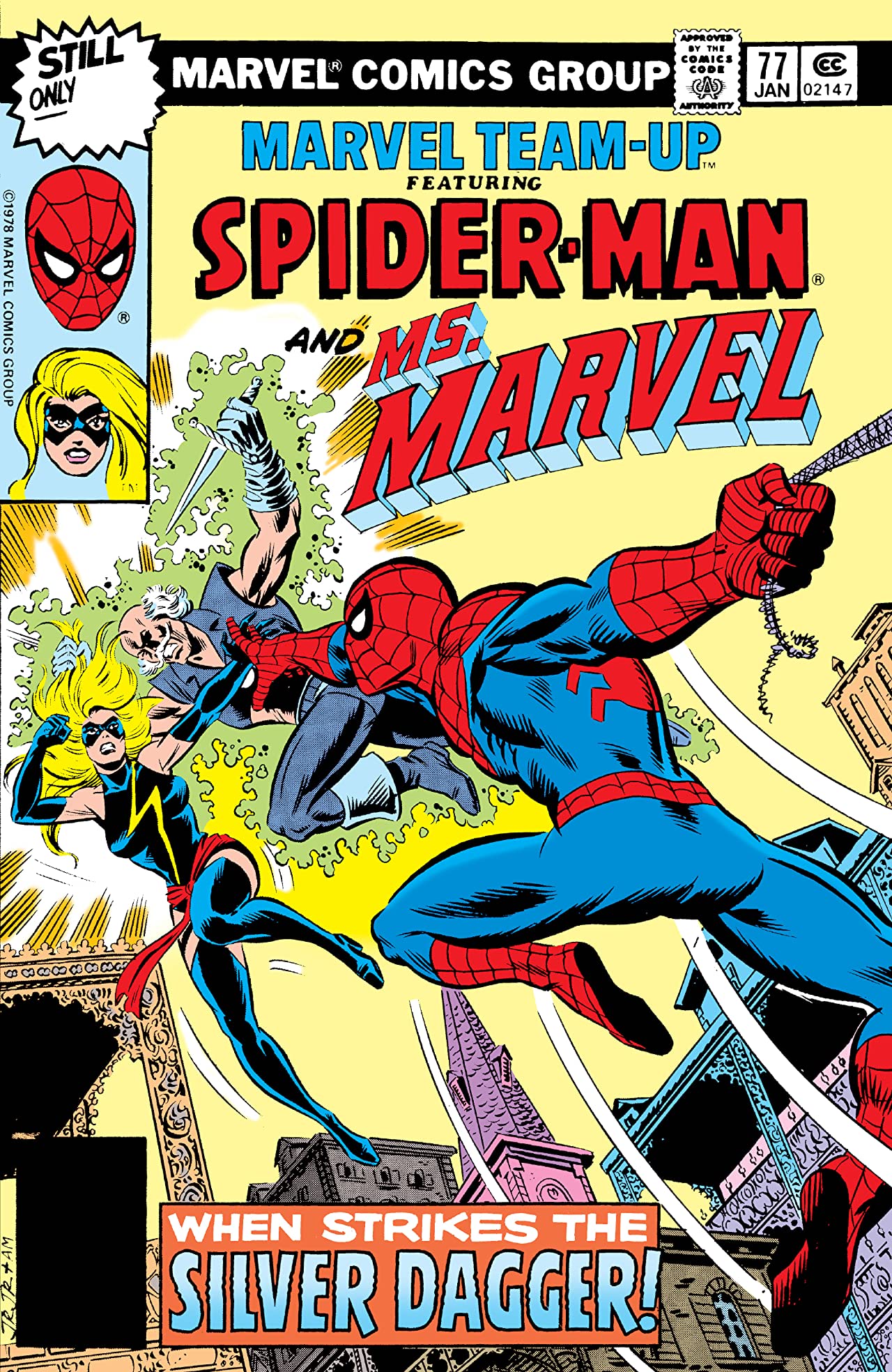Marvel Team-Up #77 cover